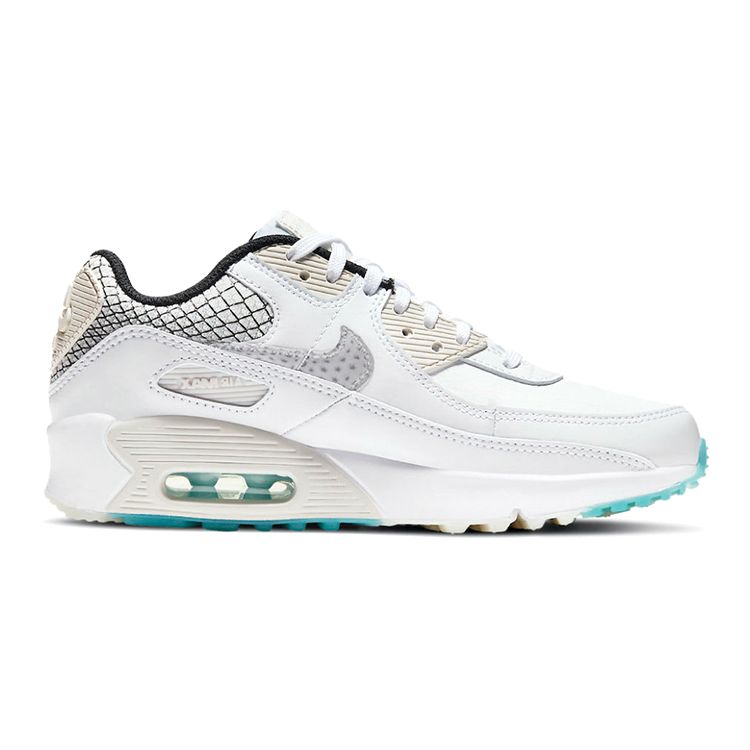 Nike Air Max 90 SE 2 GS White Glacier Ice Kids Sneakers Platinum-Tint DB4187-100