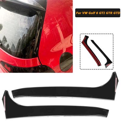 Achterruit Wing Deflector Side Splitter Spoiler Body Kit Voor VW Golf 6 MK6 GTI GTR GTD 2008 2009 2010 2011 2012 Auto