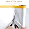 20M Multi-Purpose Masking Film With Tape Furniture Dust Cover Protective Film Dustproof Sheet