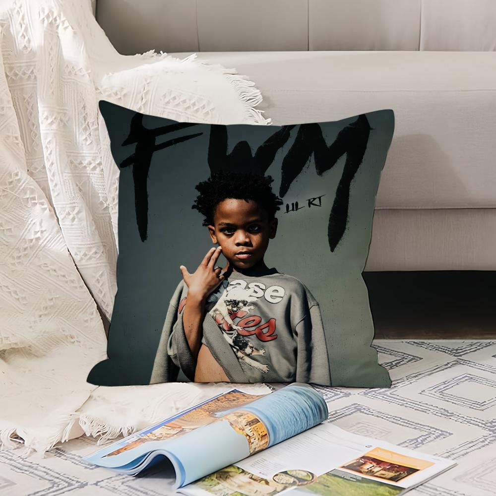 Lil RT Rapper Pillow Case Office Cushions Suitable For Sofa Car Bedroom Decorative Cushion Cover