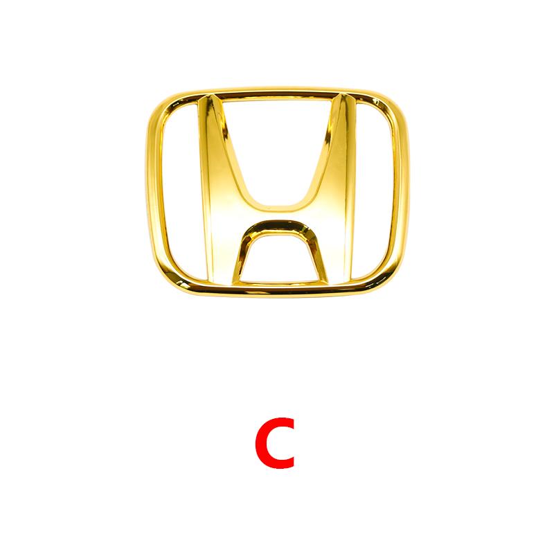 1Pc ABS Auto Front Grille Trunk Emblem Logo For Honda Civic Accord Jazz CRV BRV HRV Insight Pilot Passport TYPE-R Accessories