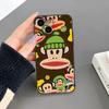 Fashion Logo P-Paul F-Frank Phone Case For iPhone 18 17 Pro Max 16 15 14 Pro Max 13 Mini 11 12 Xr X Xs SE Plus Back Cover