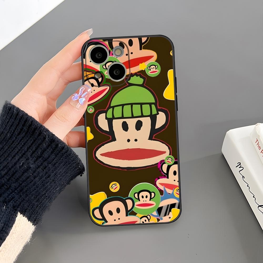 Fashion Logo P-Paul F-Frank Phone Case For iPhone 18 17 Pro Max 16 15 14 Pro Max 13 Mini 11 12 Xr X Xs SE Plus Back Cover