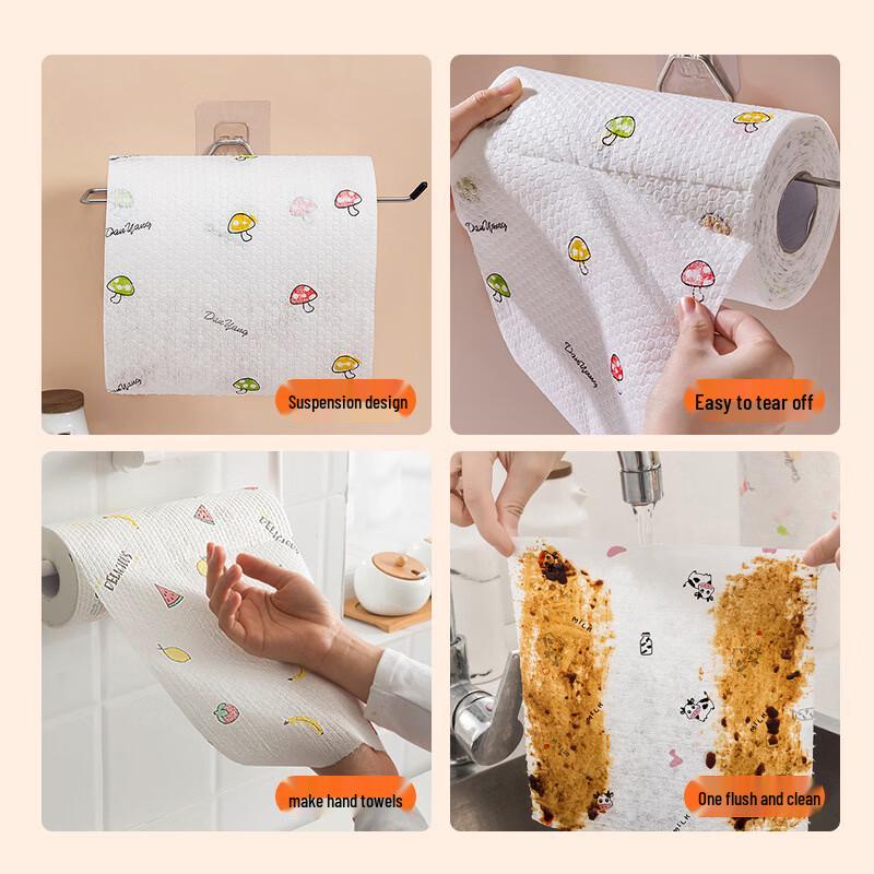 Brangdy Disposable Absorbent Kitchen Wipes