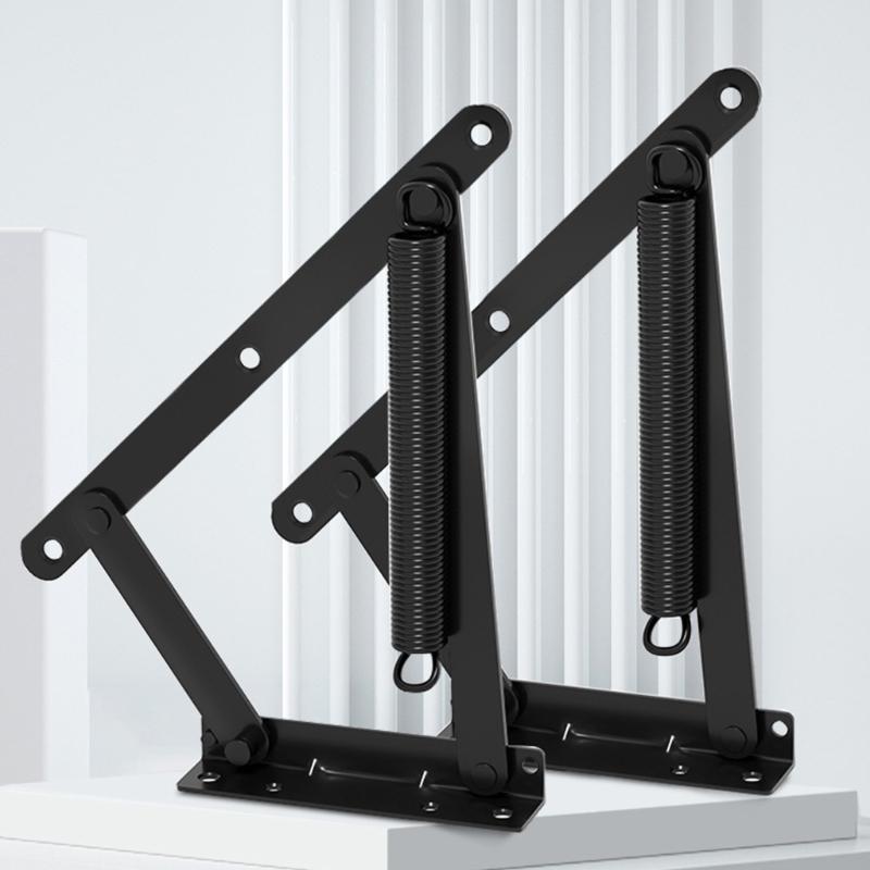 Sturdy Bed Hinges with High Strength Spring Accessory for Various Furniture Types Including Sofas and Foldable Bed