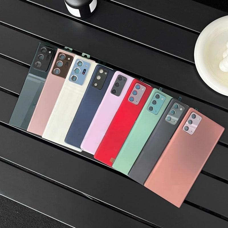 Zadní sklo kryt baterie pro Samsung Galaxy Note20 Note20Ultra SM-N9810 N9860 N986U1 Pouzdro Zadní kryt Náhradní díly Dveře