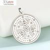 3ks Tetragrammaton Amulet Přívěsek na náhrdelník Angel Magic Amulet Talisman Pentagram Of Solomon Náhrdelníky Příslušenství