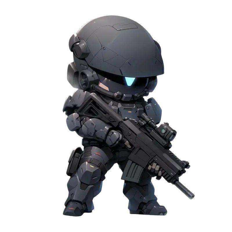 Neue Weihnachten Ornament Anhänger Acryl Flache Lustige Special Forces Anhänger Urlaub Geschenk Anhänger Anhänger