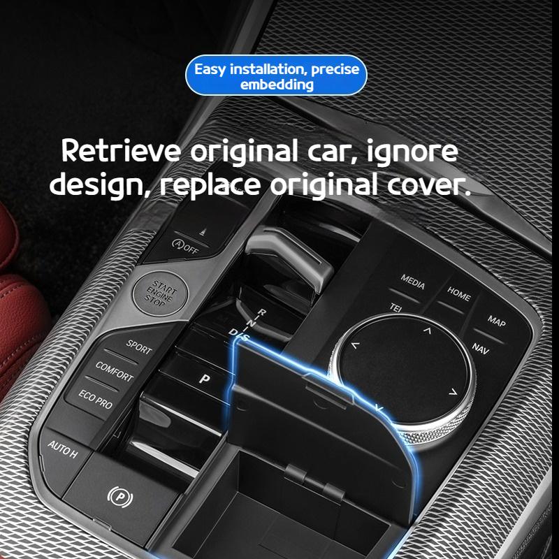 LHD For BMW 2 3 4 Series X3 X4 X5 X6 X7 F40 G20 G26 G01 G02 G05 G06 G07 I4 Car Central Console Gear Lever Modified Storage Box