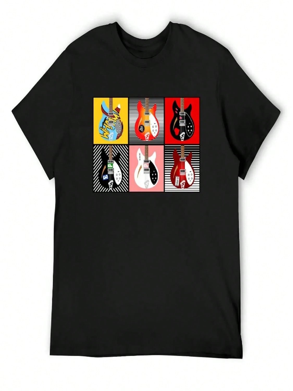 Paul Weller s Rickenbackers T-Shirt Tees Custom Shirt Anime T Shirts unisex s T-Shirt S разноцветный