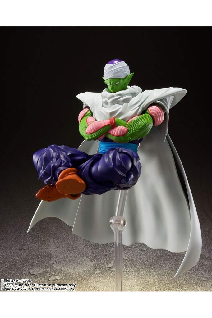 TAMASHII NATIONS Dragon Ball Z Piccolo Den stolte namekianeren 160mm Malt bevegelig figur S.H.Figuarts - - Ca. ABS&PVC