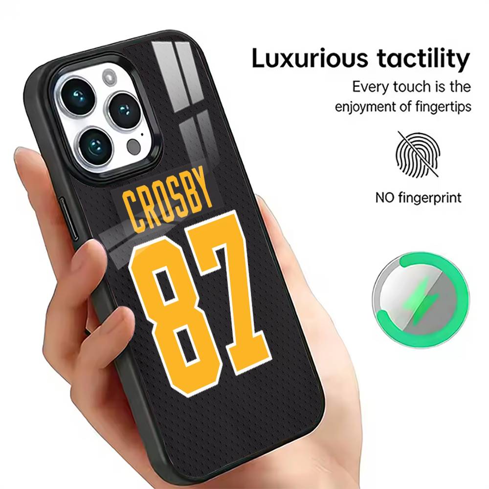 

Чехол для телефона Хоккеист S-Сидни Кросби Для iPhone17,16,15,14,13,12,11 Plus,Pro Магнитный Для Magsafe Беспроводная Зарядка iPhone15PROMAX