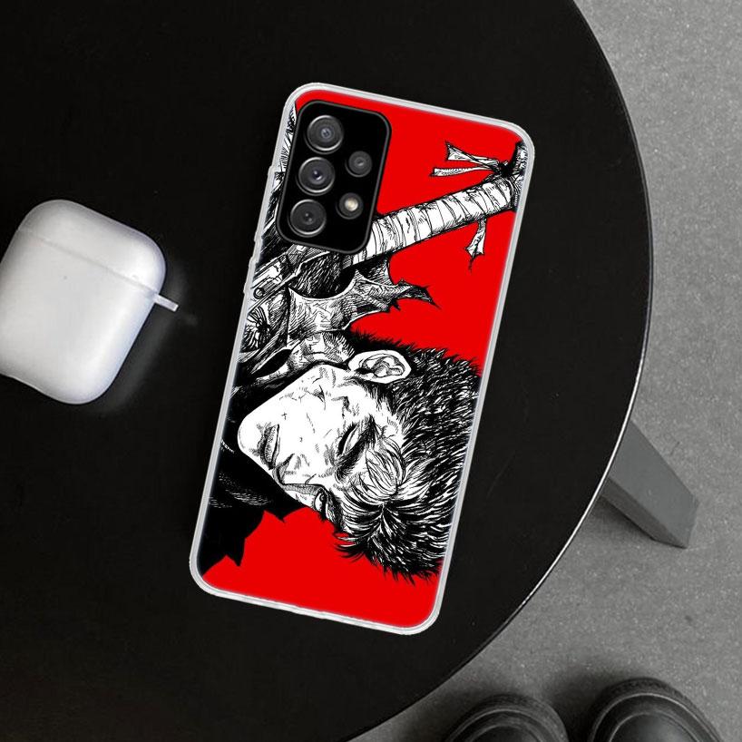 

Чехол для телефона Guts B-Berserks Аниме для Samsung Galaxy A12 A22 A32 A52 A72 A02S A51 A50S A31 A20S A10S Note 20 Ultra 10 Plus Samsung A22 4G