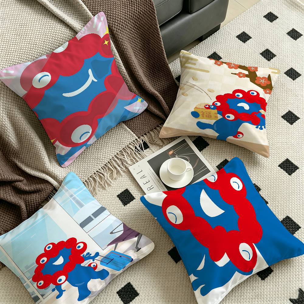 MMyakuMyaku pillow cover sofa cushion cover home room decoration children gift