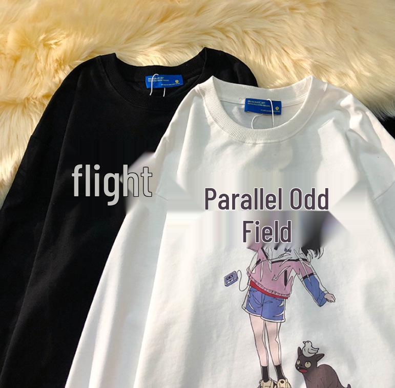 2026 Vintage Japanese Esports Girl Long-Sleeve Unisex Harajuku Hoodie