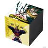 AngelClover My Hero Academia Collaboration All Might Solar 10 ATM Water Mineral Purple Watch, Model, Battery, Resistance, Glass, Dial, HE40-AL, Men's