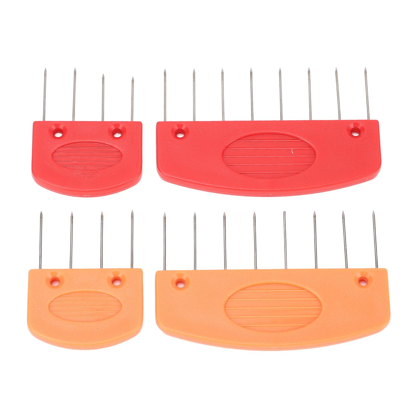 

Набор из 20 шт. блокировочных булавок для вязания, пластиковый, из нержавеющей стали, блокировочная гребенка для вязания с коробкой для хранения для дома