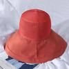 Women's Summer Sun Protection Hat with Large Brim and Face Covering