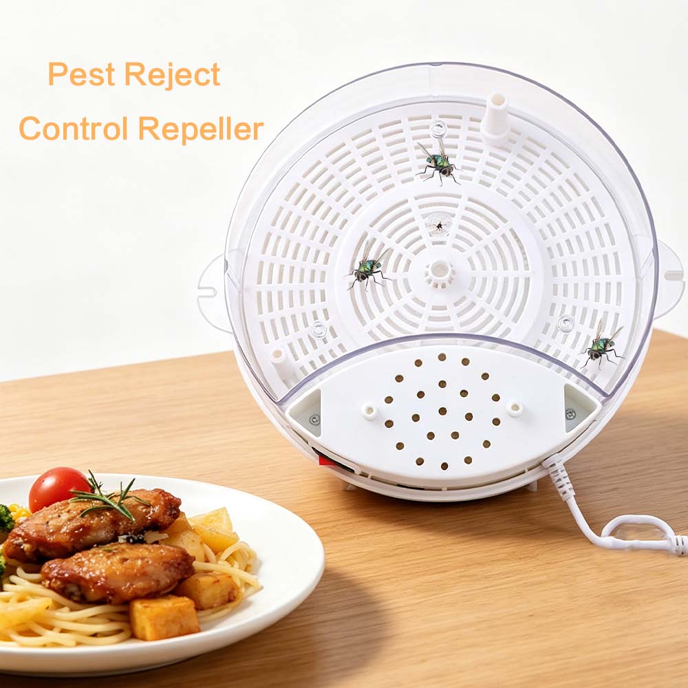 Practical USB Automatic Flycatcher Electric Silent Operation Pest Reject Control Repeller Efficient Flying Insect Trap Indoor