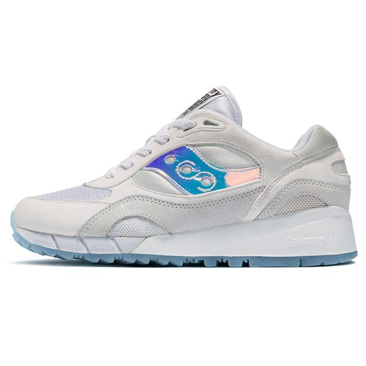 SAUCONY Shadow 6000 Classic Retro Fabric Synthetic Leather Cushioning Non-Slip Wear-Resistant Breathable Low-Top Casual Running Shoes S69008-8