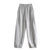 Sweatpants Women's Autumn New Tied Feet Drawstring High Waist Narrow Version Loose Casual Wide Leg Guard Pants