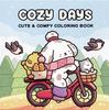 Children's Cartoon Coloring Book: Cute, Comfortable, Warm, Stress Relief, Simple Graffiti Drawing for Kids