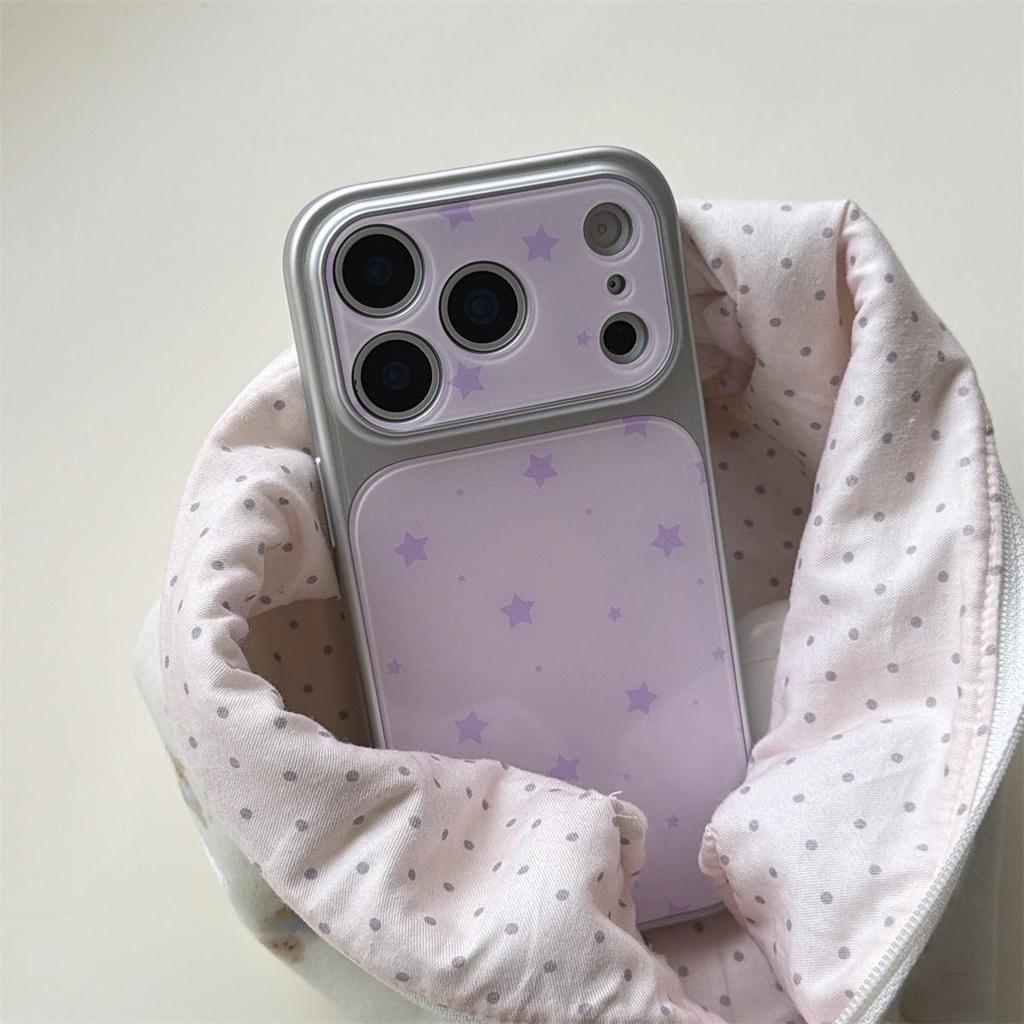 Large Window Star Anti-Fall Phone Case for iPhone 14/13 Pro Max