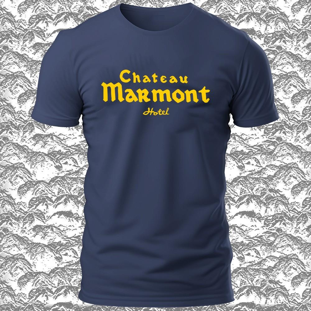 Новая футболка с логотипом Chateau Marmont Hollywood, смешная, размеры от S до 5XL, СДЕЛАНО В США, унисекс XXXXL