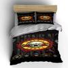 Circular Guns N' Roses emblem. Bedding sets Duvet cover sets Duvet covers Pillowcases(1*Duvet Cover 2*Pillowcases without duvet insert)