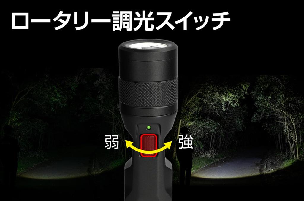 GENTOS LED USB 1000 3 Hours of Dustproof and Water Uses Dedicated Rechargeable Battery BAR-1000R Flashlight, Rechargeable, Lumens, Runtime, Resistant,