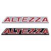 1Pc Alloy Car Front Grille Emblem Auto Body Rear Trunk Badge Sticker ALTEZZA Exterior Decoration