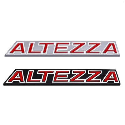 1Pc Alloy Car Front Grille Emblem Auto Body Rear Trunk Badge Sticker ALTEZZA Exterior Decoration