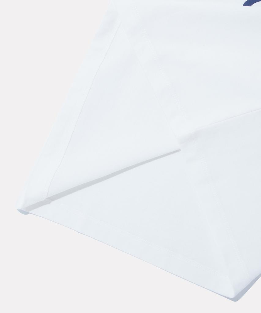 Reebok Circle Logo Semi-Crop Ringer Short Sleeve T-Shirt (W) - White