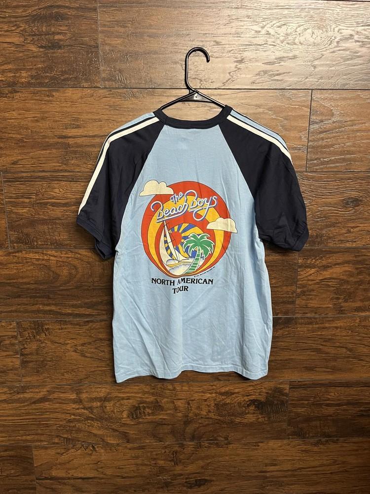 The Knits VTG The Beach Boys 1982 Tour Soccer Shirt -XL Unisex T-Shirt M