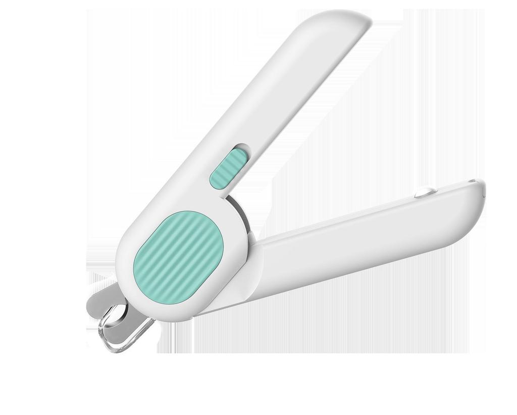 LED Pet Nail Clippers with Anti-Blood Safety and File for Dogs & Cats