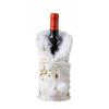 Champagne Pouch Snowflake Pattern Wine Bottle Cover Gift Wrap Packaging Bag Wine Bag For Home