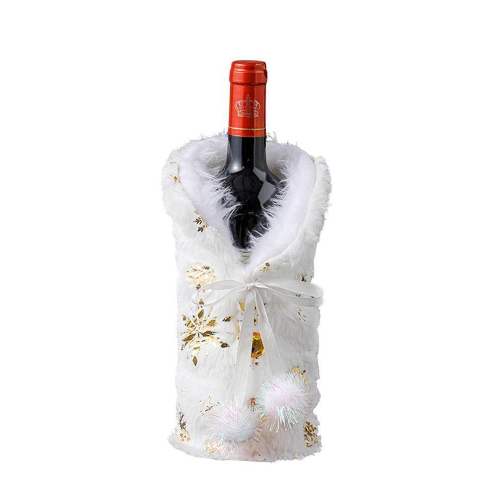 Champagne Pouch Snowflake Pattern Wine Bottle Cover Gift Wrap Packaging Bag Wine Bag For Home