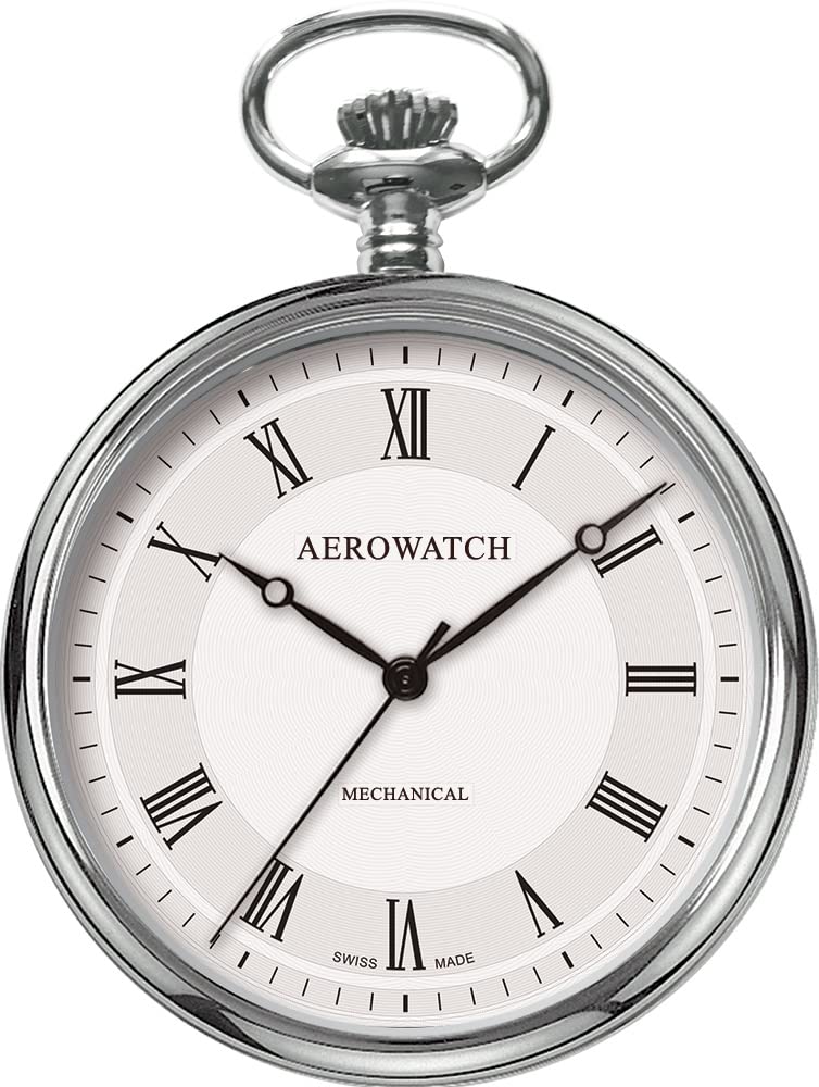 

Pocket Watch Mechanical Manual Winding Swiss Made 40828 PD02 [Aero Watch] Men s