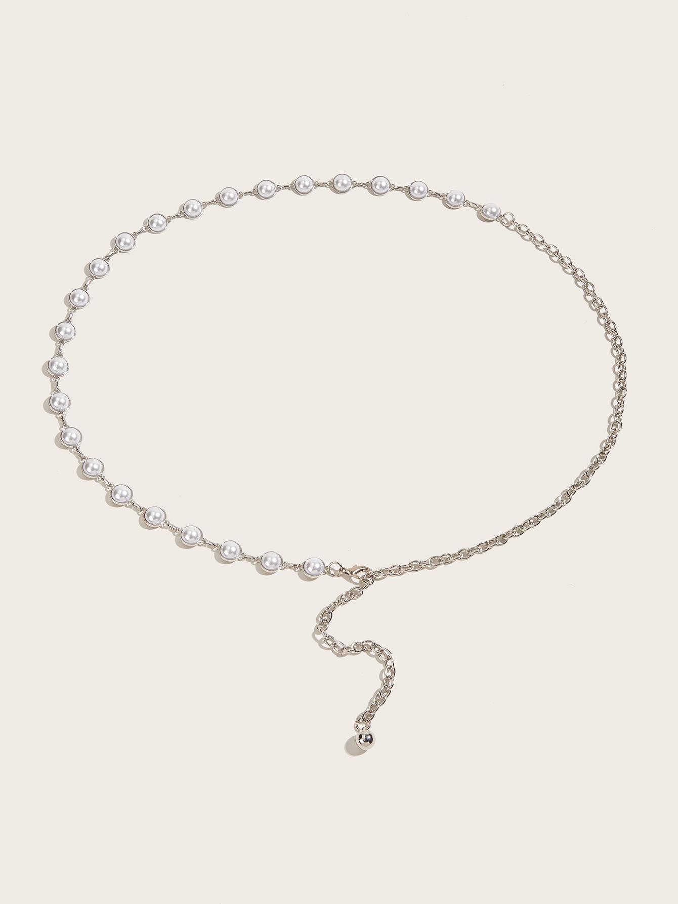 

Стразовая цепочка на талию Металлические аксессуары Пояс с юбкой Платье Цепочка на талию Украшение Тонкий пояс Тренд