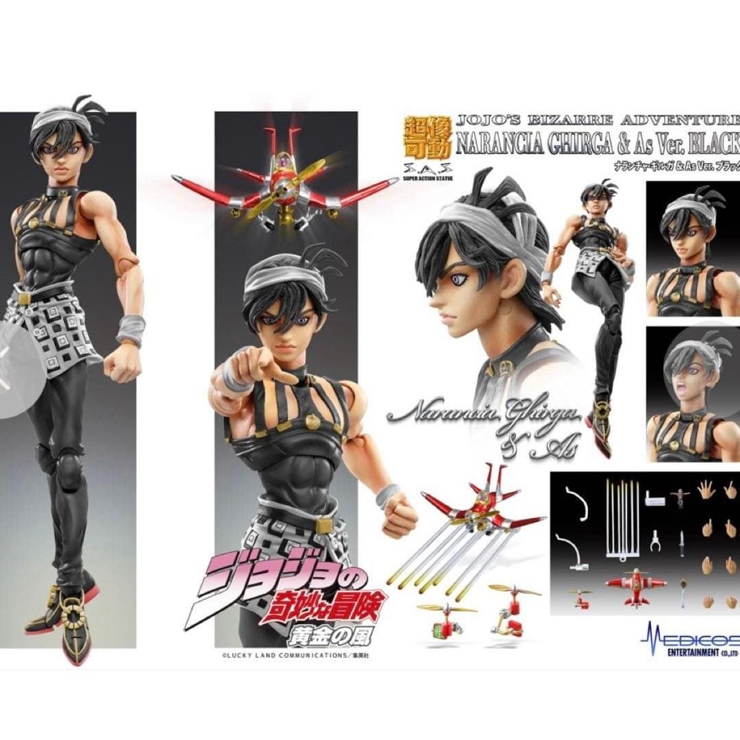 JoJos Bizarre Adventure Super Action Statue Narancia Ghirga Used