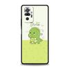 Funny Cute Cartoon Dinosaur Phone Case Cover for Redmi 14C 10C Note 14 13 12 10 11 7 8T K40 K50 Gaming Pro Plus 5G Soft Shell