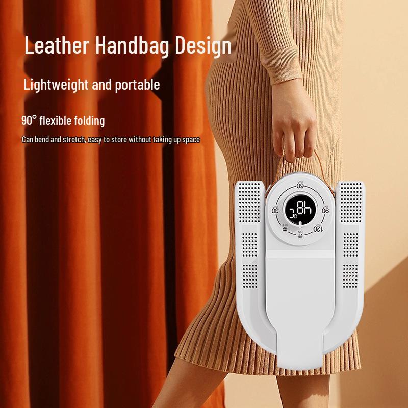 Foldable Retractable Shoe Dryer: Intelligent Blue Light Dehumidification, Cross-Border Solution