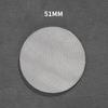51/53/58mm Coffee Secondary Water Distribution Net 1mm/1.7mm Stainless Steel Filter Coffee Handle Sintered Net Coffee Utensils