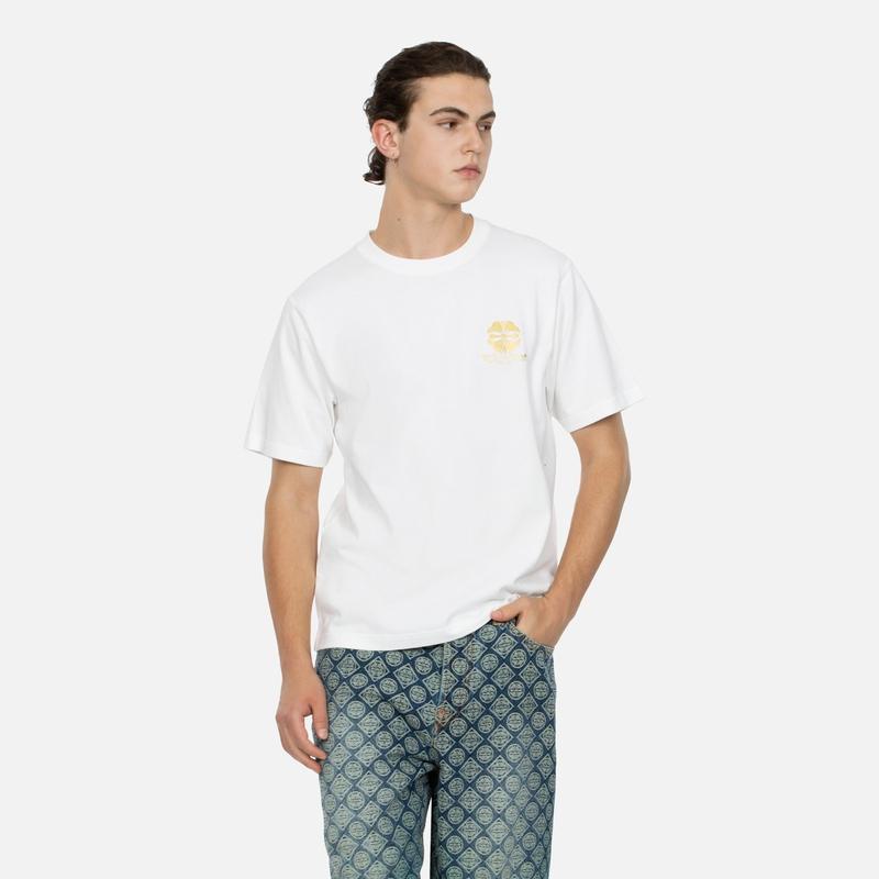 Evisu Short Sleeved T Shirts Men's 2EAHTM4TS7071XXCT