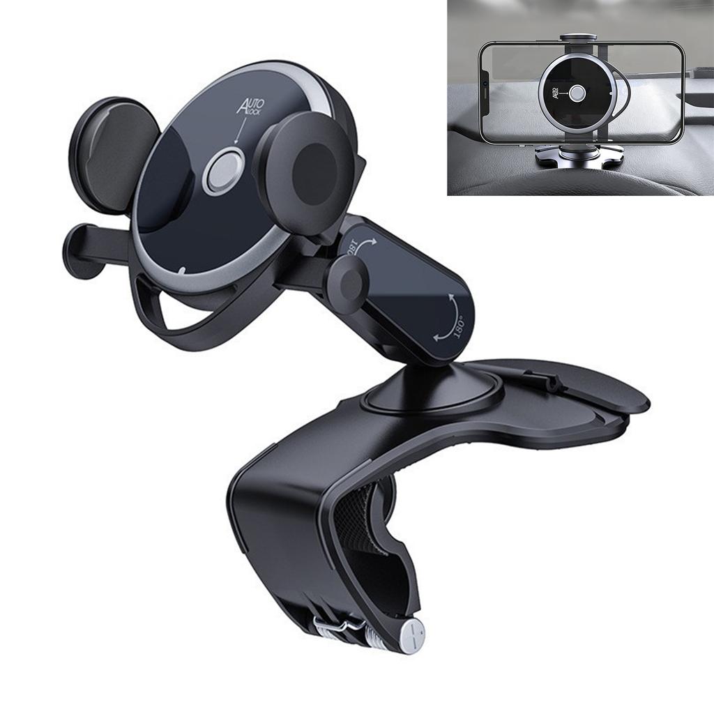 Rotating Car Dashboard Mobile Device Support Bracket Support Rack For Easy Navigation Viewing And Safe Driving Experience