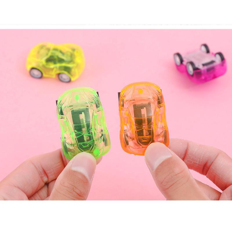 Inertial Mini Simulation Transparent Car Model Children Toy For Entertainment