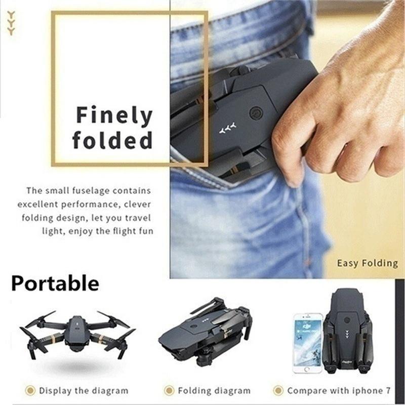 New E58 Pro Wide-angle 4K HD Camera Drone Real-time Transmission Photography/video Long Flight Drone Mobile WiFi Control