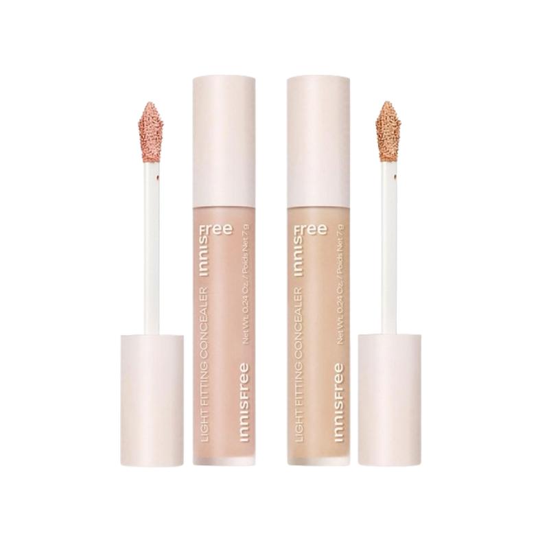 Innisfree Light Fitting Concealer 7g | Dark Circle Cover & Color Correcting [Salmon Beige / Peach Beige]