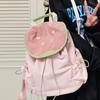 New Spring and Summer Short Trip Small Backpack Simple and Cute Versatile Commuting School Bag College Style Backpack