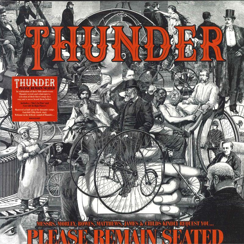 

LP Record THUNDER - Please Remain Seated BMGCAT334DLP BMG 2019 UK Rock
